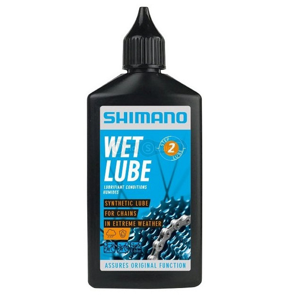 Смазка для цепи Shimano Wet Lube 100ml