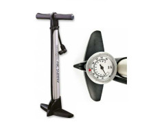 Підлоговий насос Giyo GF-35P сталевий з манометром.