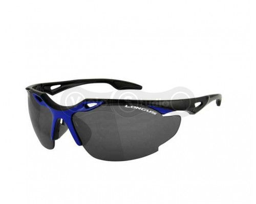 Очки Longus BLADE черно-синие, сменные линзы, UV400