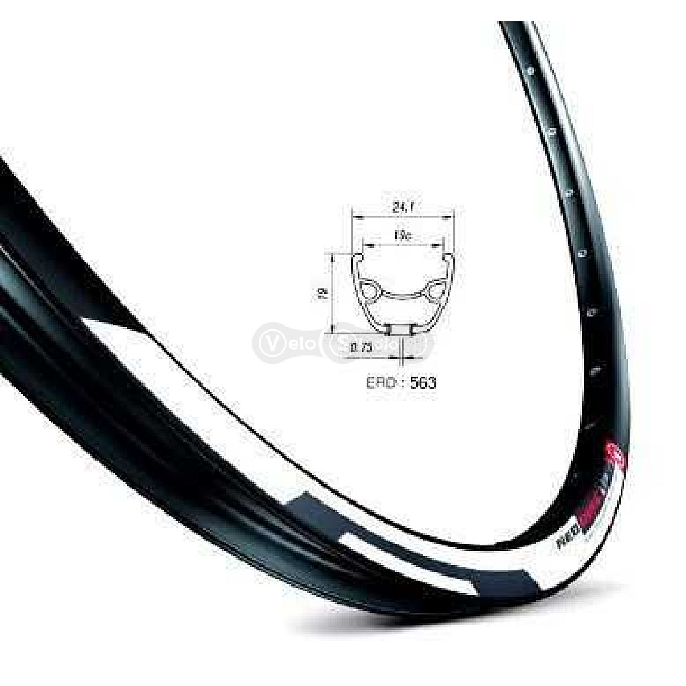 Обод Mach1 NEO DISC 27,5 32 спицы, AV, черный