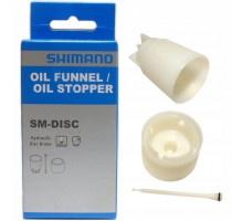 Масляна лійка та пробка Shimano SM-DISC для прокачування гальма