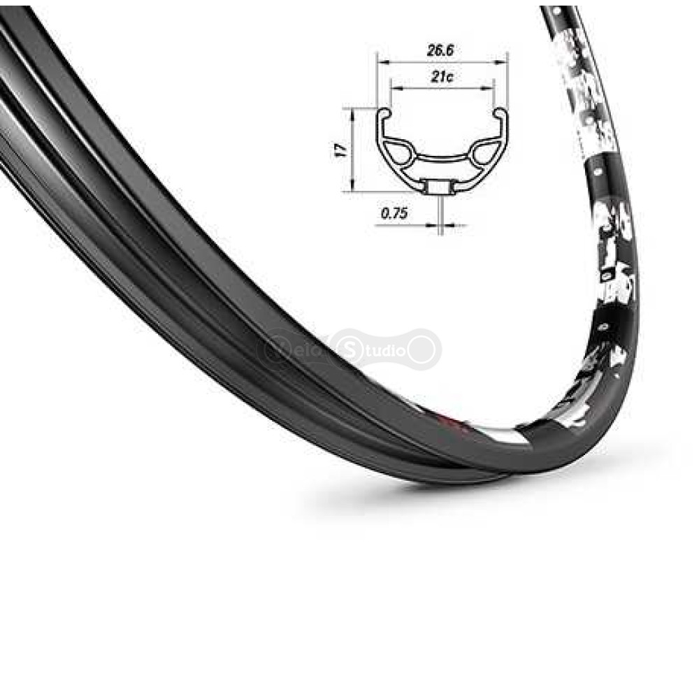 Обод Mach1 KARMA DISC 29 32 спицы AV черный
