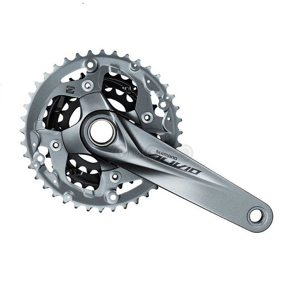Шатуни Shimano FC-M4050 ALIVIO з інтегрованою віссю, 175мм, 40X30X22