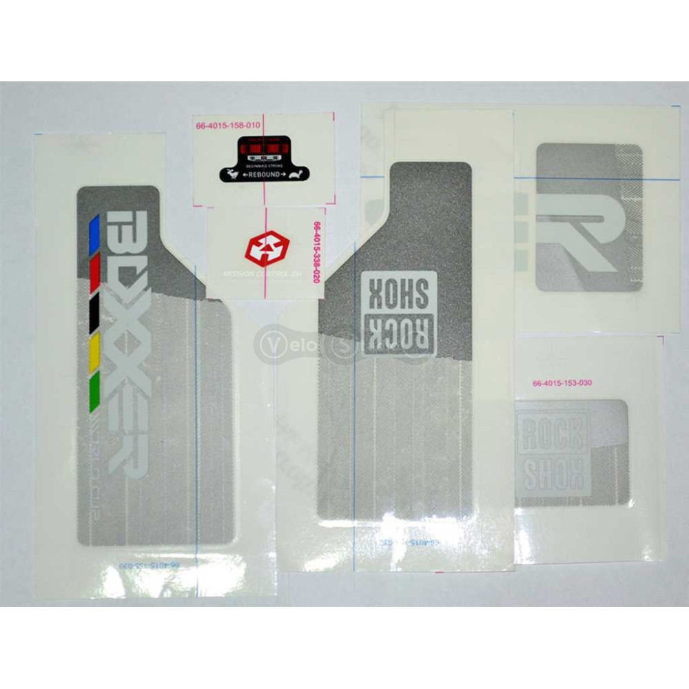 Стикер на вилку Rock Shox Boxxer Word CUP оригинальный