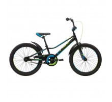 Велосипед 20 Pride Jack 6 лайм/голубой/черный