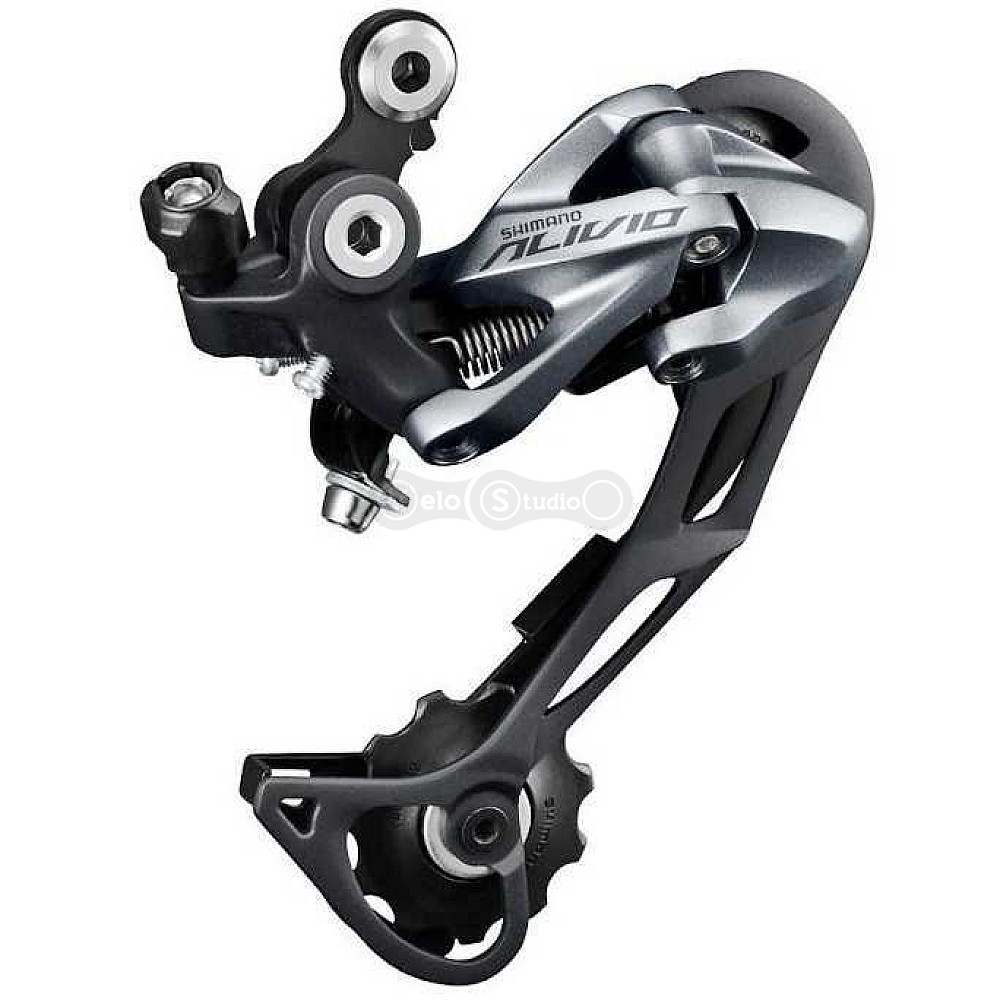 Задний переключатель Shimano RD-M4000-SGS 9 скоростей, длинная лапка