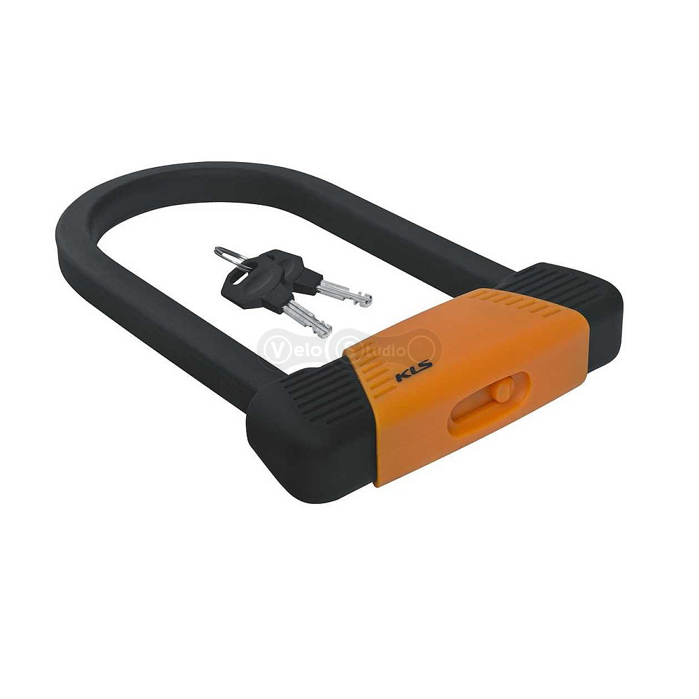 Замок KLS Block скоба U-Lock оранжевый