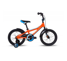 Велосипед 16 Pride Tiger оранжевый/голубой/белый