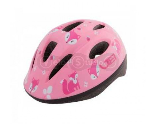 Шлем детский Green Cycle Foxy розовый-малиновый