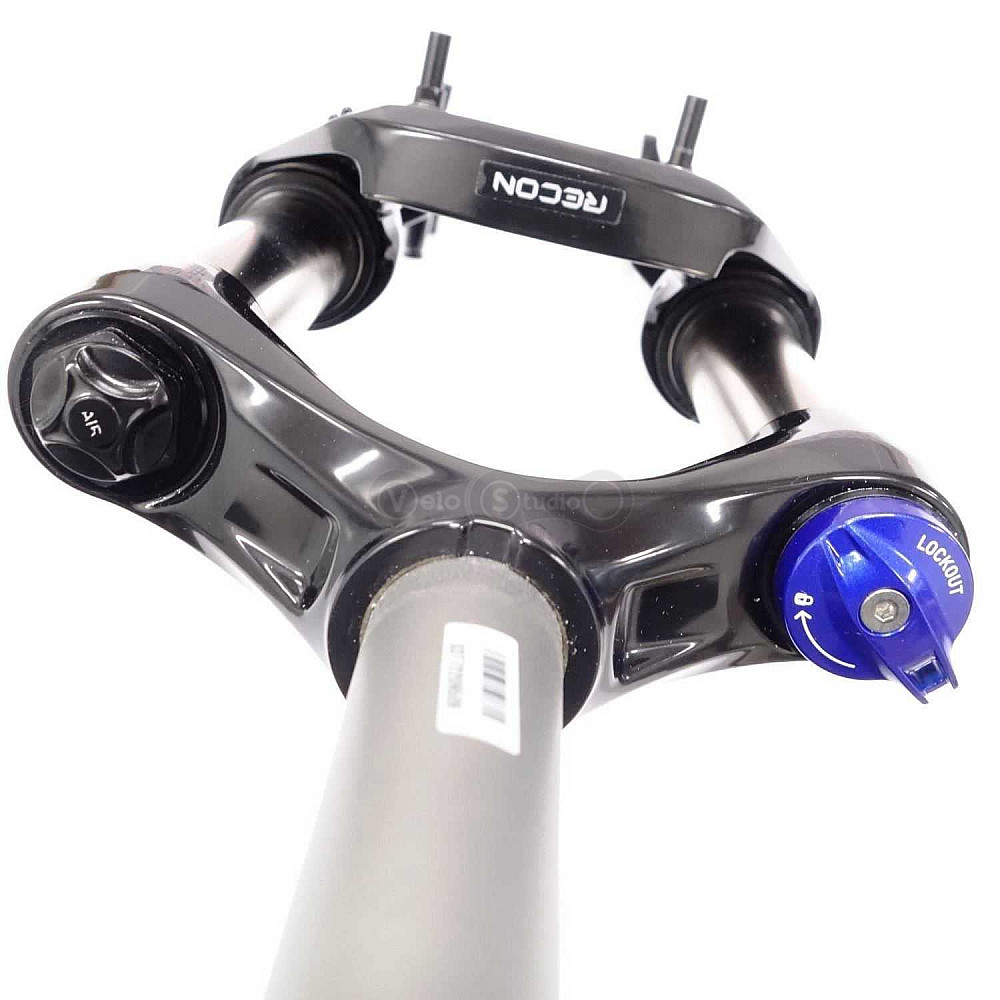Вилка Rock Shox Recon Silver TK Solo Air 26 V-Brake чорна