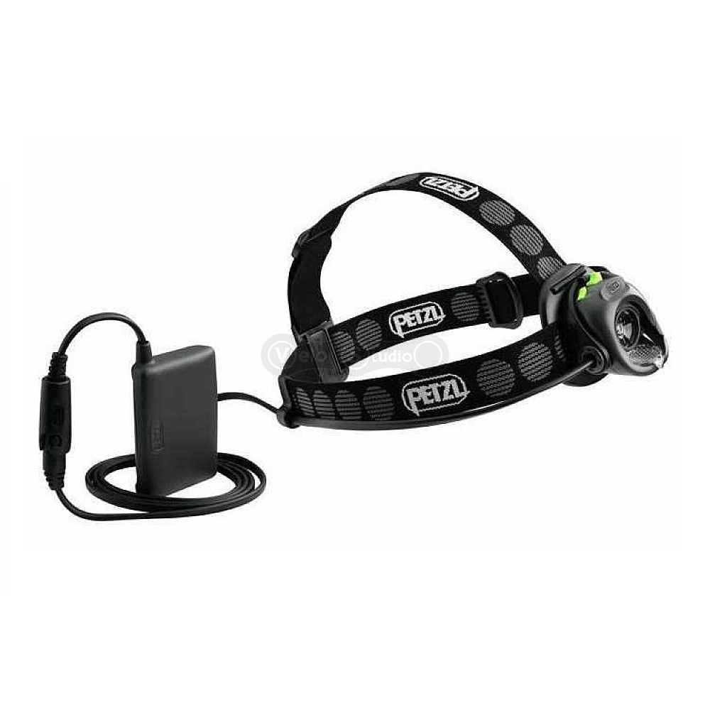 Налобний ліхтар PETZL MYO XP BELT з блоком живлення чорний