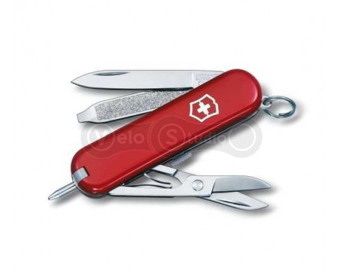 Нож Victorinox SIGNATURE 7 предметов красный