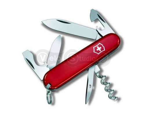 Нож Victorinox TOURIST 12 предметов красный