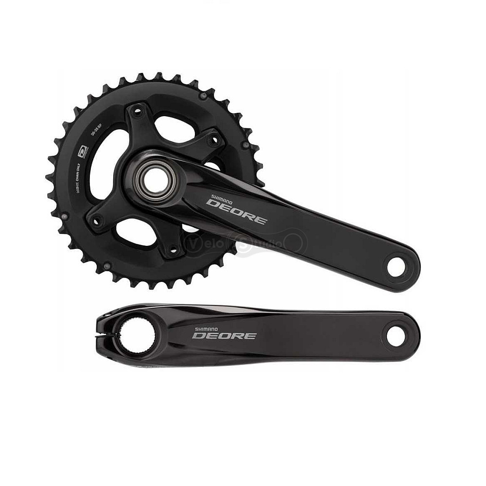 Шатуны Shimano FC-M6000-2 DEORE, Hollowtech II 175 мм 34x24
