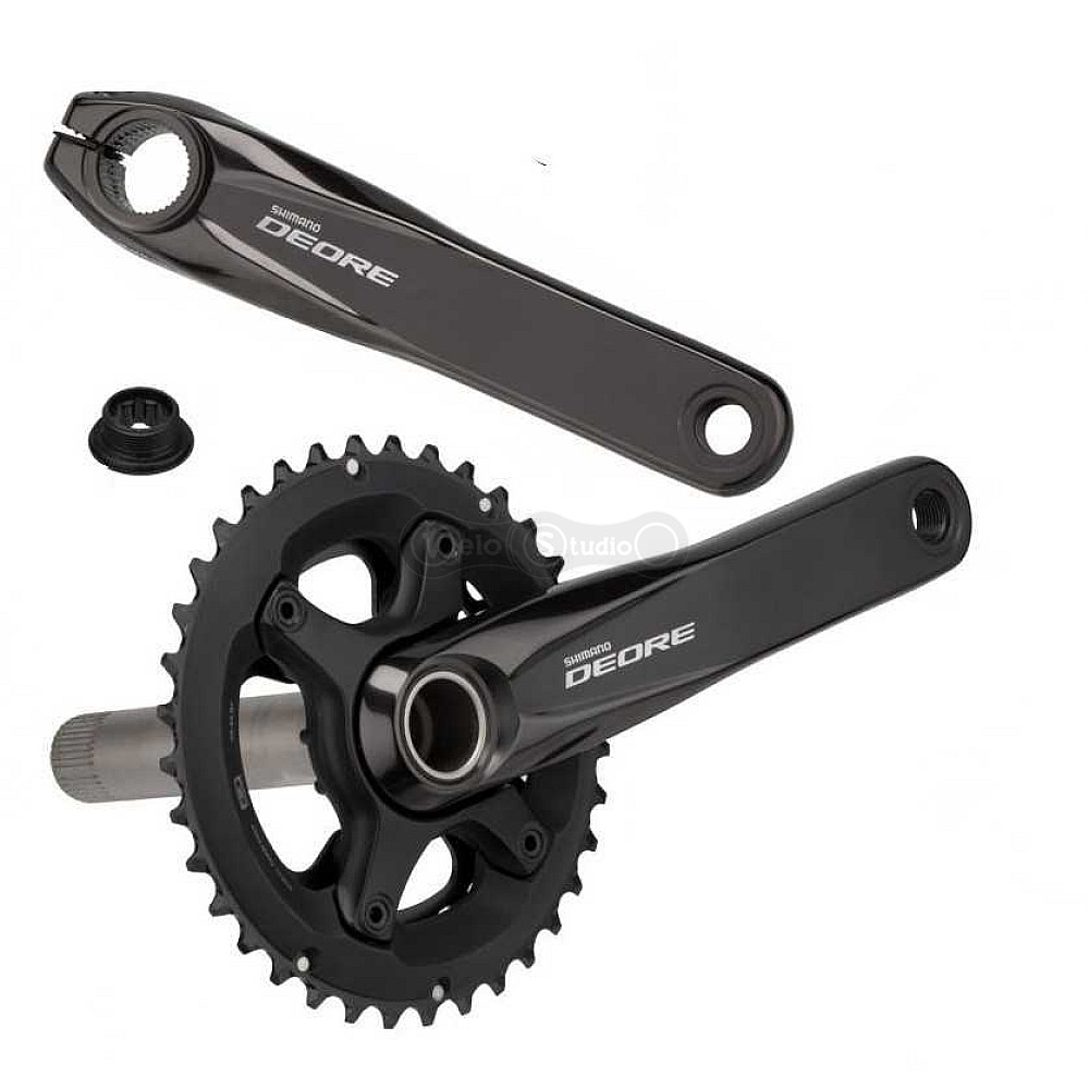 Шатуны Shimano FC-M6000-2 DEORE, Hollowtech II 175 мм 34x24