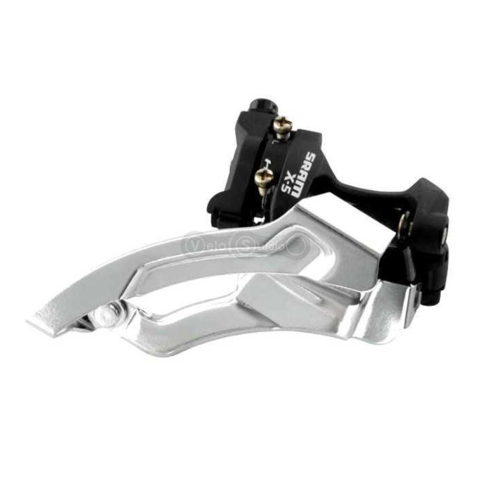 Передний переключатель SRAM X5 Low Clamp 3x10 скоростей