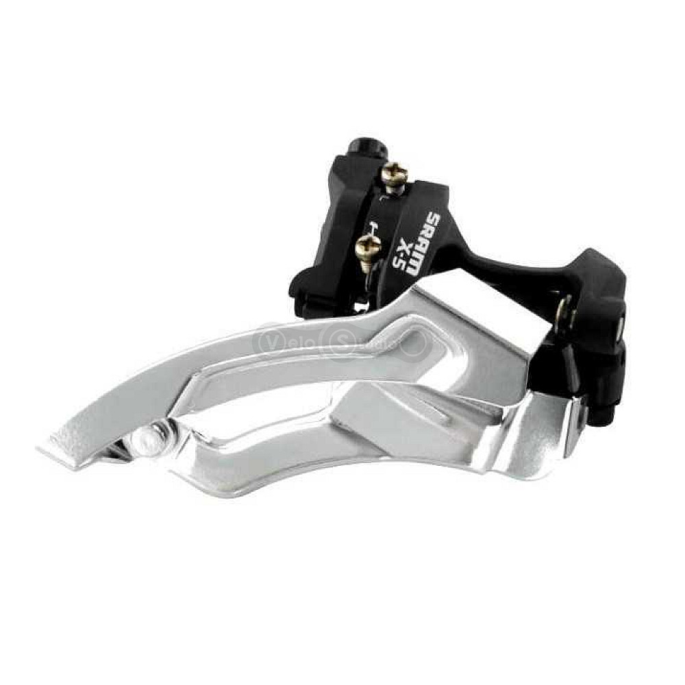 Передний переключатель SRAM X5 Low Clamp 3x9 скоростей