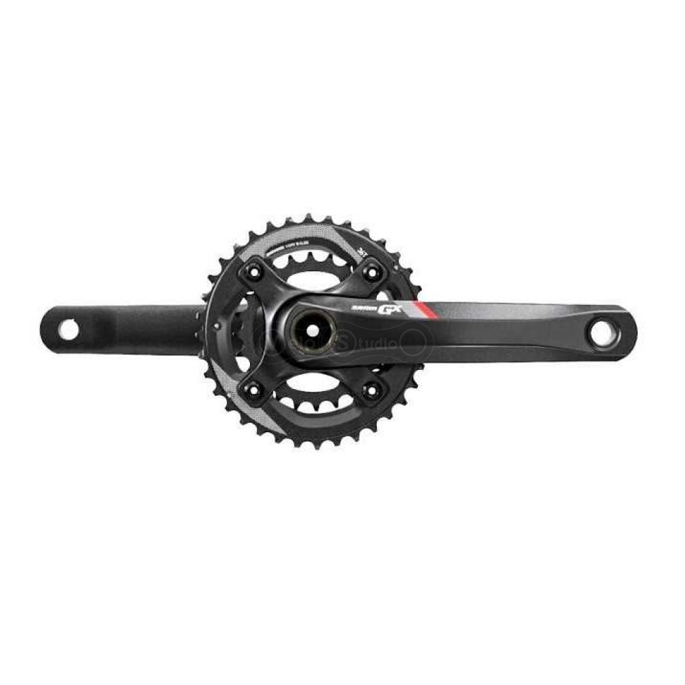 Шатуни SRAM GX-1400 2x11 GXP, Red, 11 швидкостей, 175 мм, 36/24 зуба