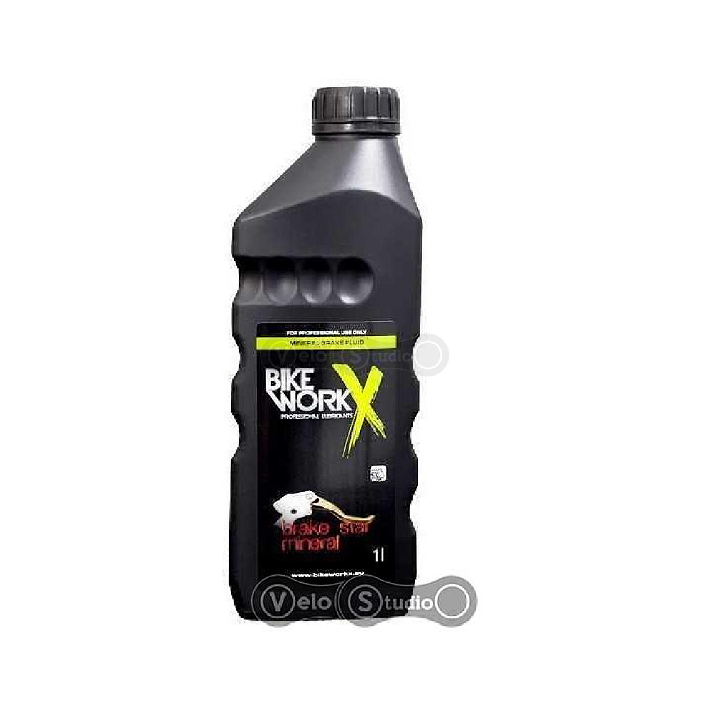 Гальмівна рідина BikeWorkX мінеральна 1000 мл