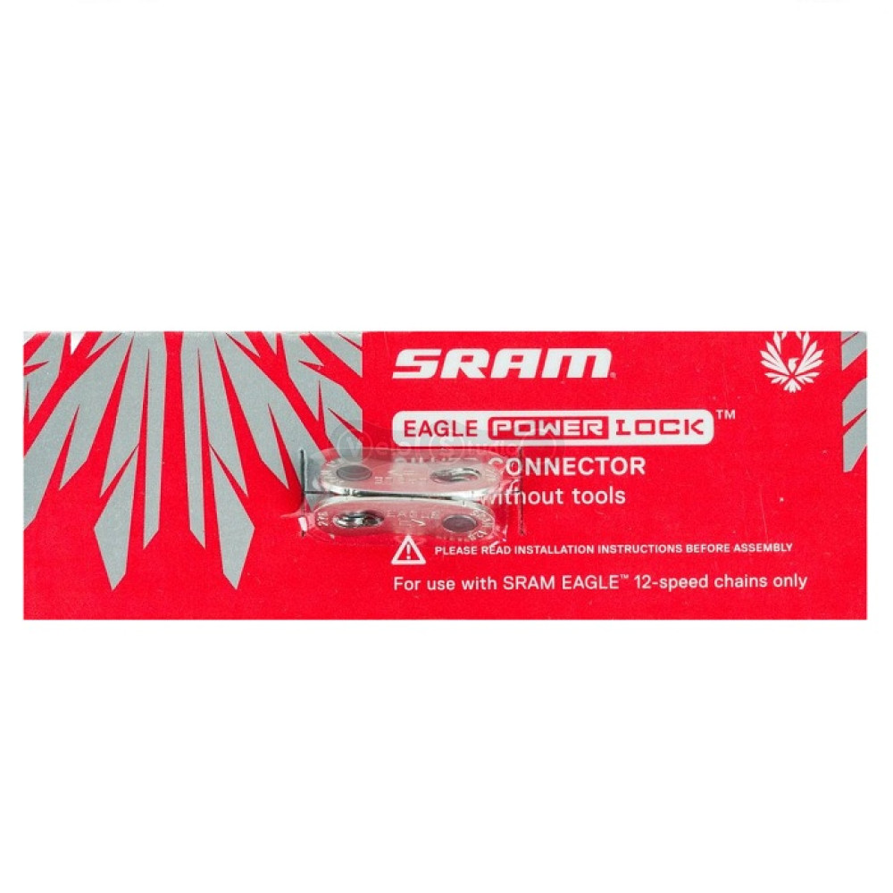 Замок ланцюга Sram PowerLock EAGLE Silver 12 швидкостей