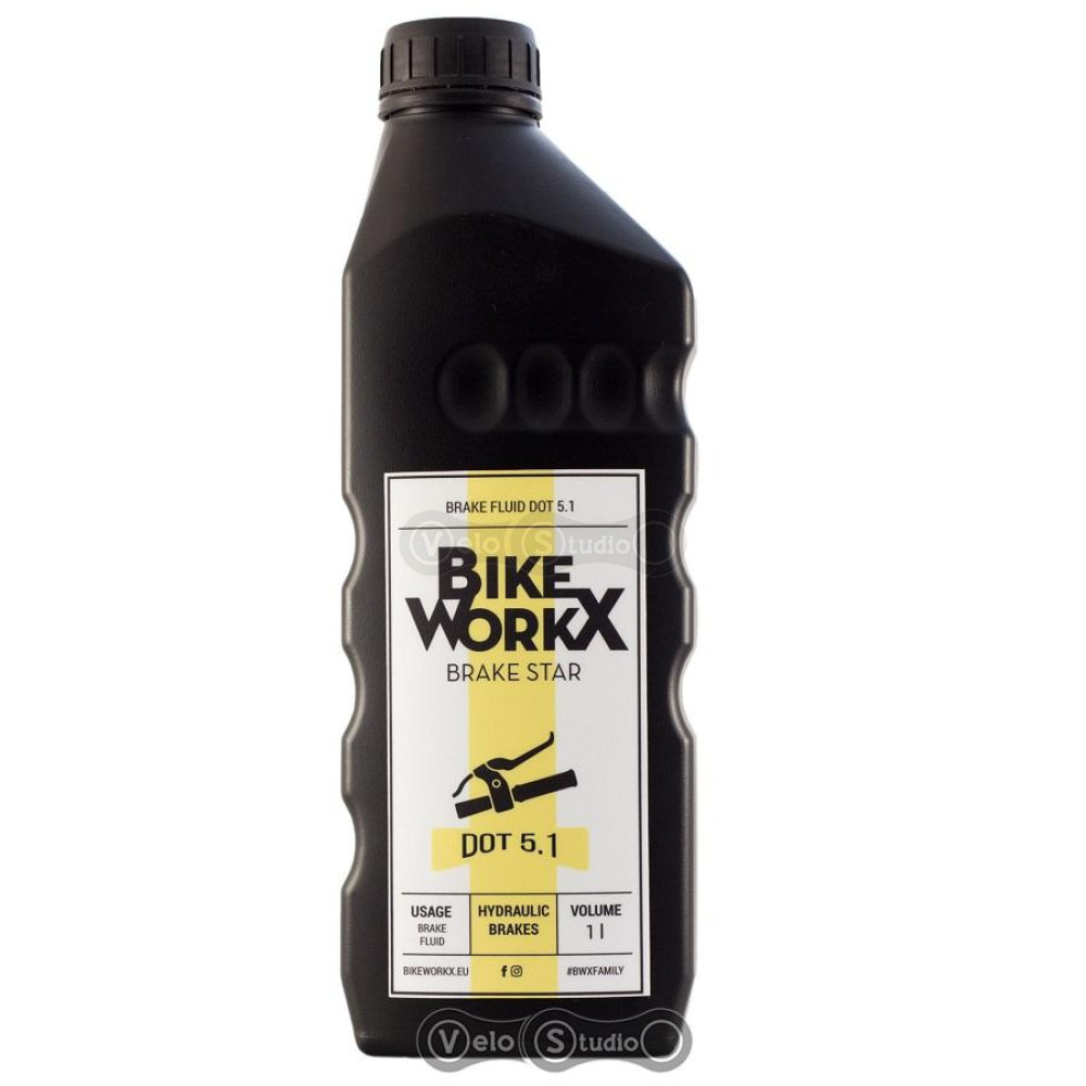 Тормозная жидкость BikeWorkX Dot 5.1 1000 мл