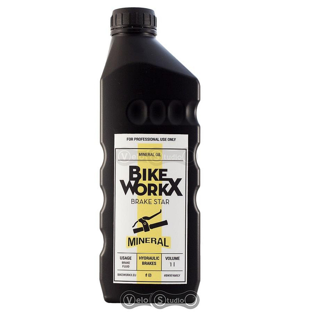 Гальмівна рідина BikeWorkX мінеральна 1000 мл