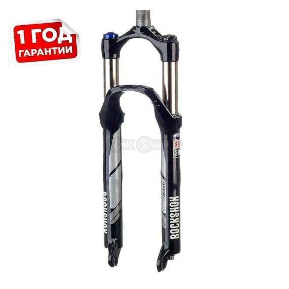 Вилка Rock Shox Recon Silver TK 26 Soft чёрная, пружина жёлтая 63–72 кг