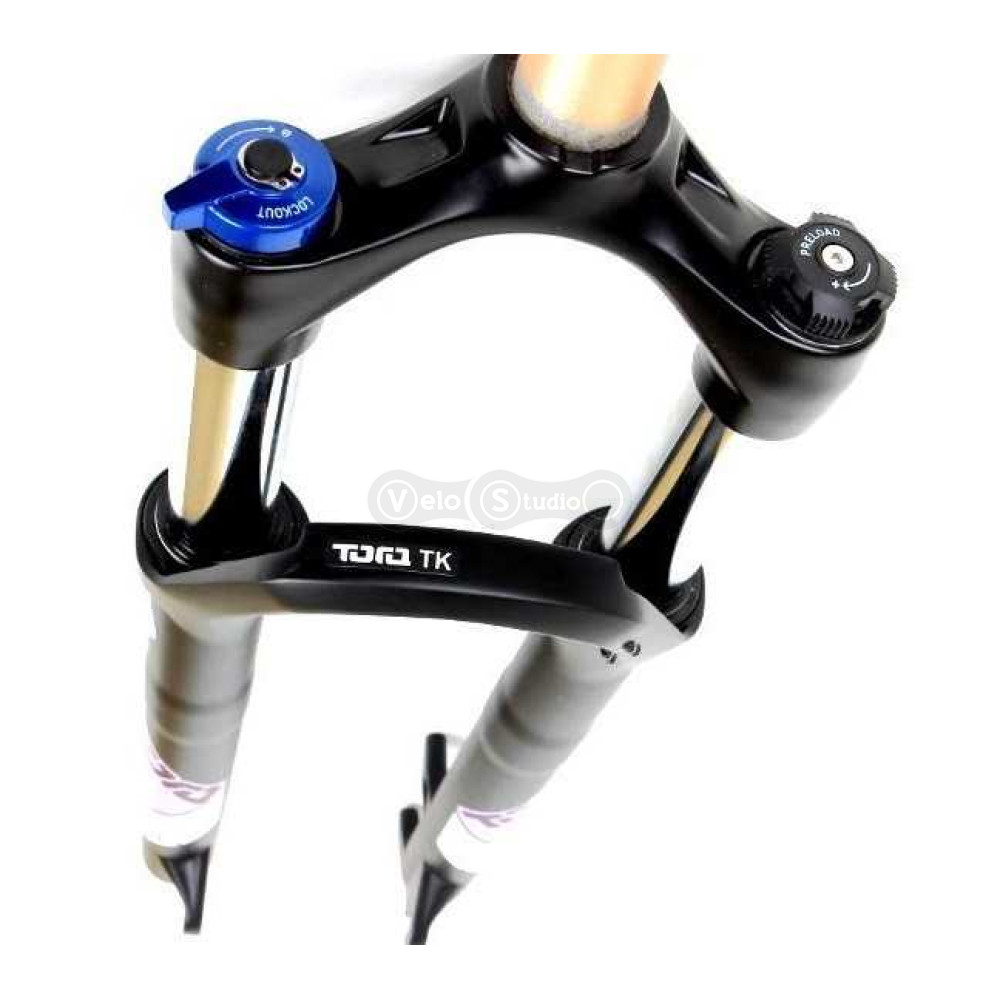 Вилка Rock Shox Tora TK 29 Medium чорна, пружина червона 72–81 кг