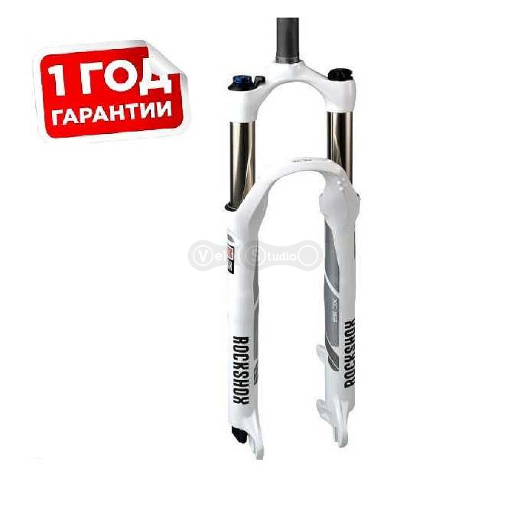 Вилка Rock Shox XC32 TK 26 Soft белая, пружина жёлтая 63–72 кг