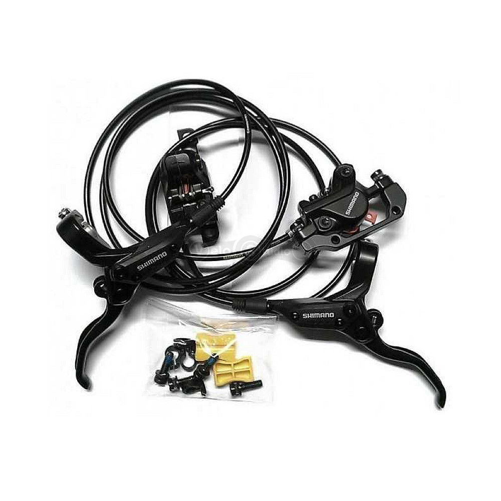 Комплект гальм Shimano BL-M315+BR-M315 (перед+зад) чорний