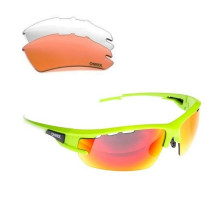 Очки Onride Lead зелёные матовые сменные линзы, UV400