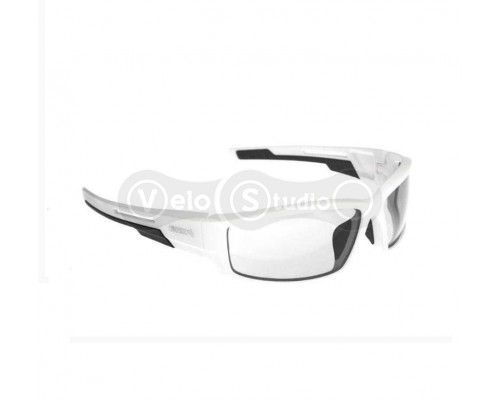 Очки Onride Point белые матовые UV400 прозрачные линзы