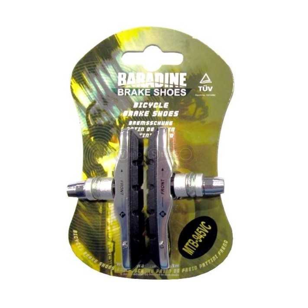 Колодки гальмівні V-brake Baradine MTB-945VC картридж 70 мм