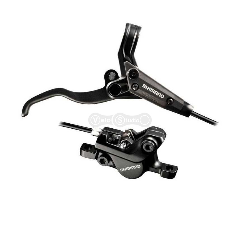 Комплект тормозов Shimano BL-M445L+BR-M445L (перед+зад) чёрный