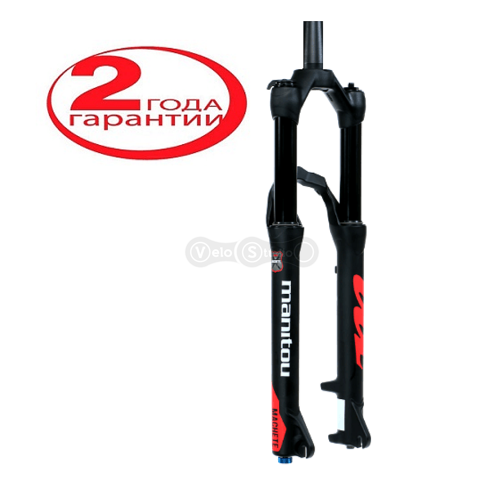 Вилка Manitou MACHETE COMP 27,5 120 мм чёрная, воздушная пружина