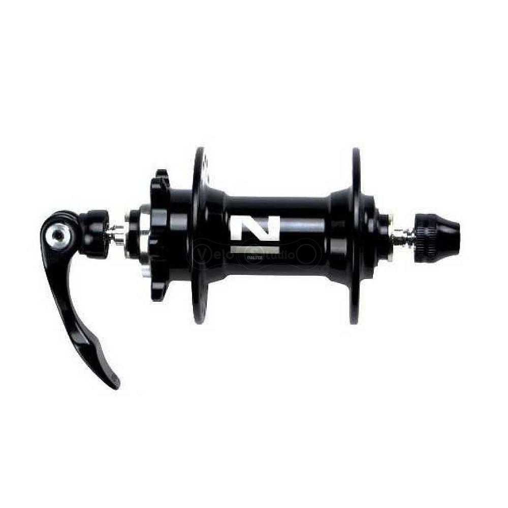 Втулка передня Novatec D041SB чорна 32 спиці
