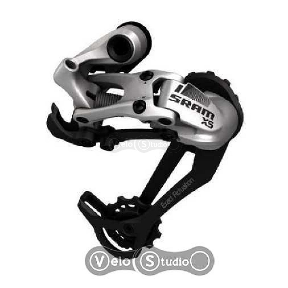 Задній перемикач Sram X5 середня лапка 9 швидкостей сірий