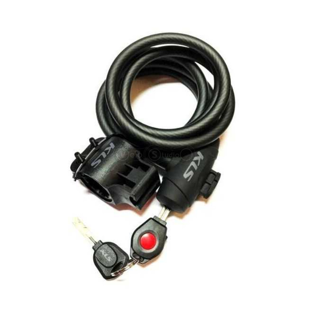 Замок KLS Coil 10x1800 мм ключ с подсветкой