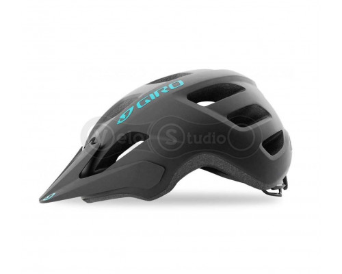 Шлем Giro Verce чёрный матовый с голубым