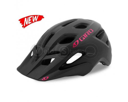 Шлем Giro Verce чёрный матовый с розовым
