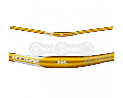 Руль KORE Durox 760 мм подъем 20 мм жёлтый