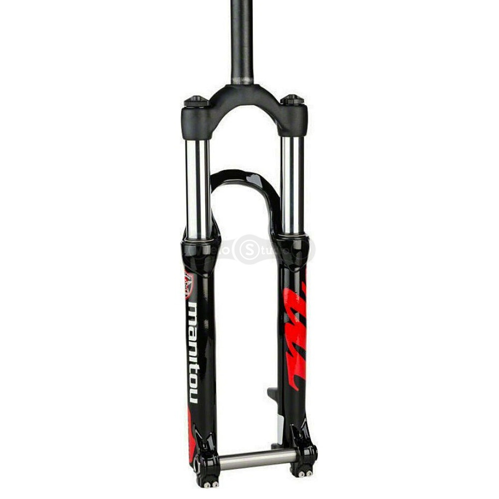 Вилка Manitou Circus Comp 100 мм ход ось 20 мм чёрная