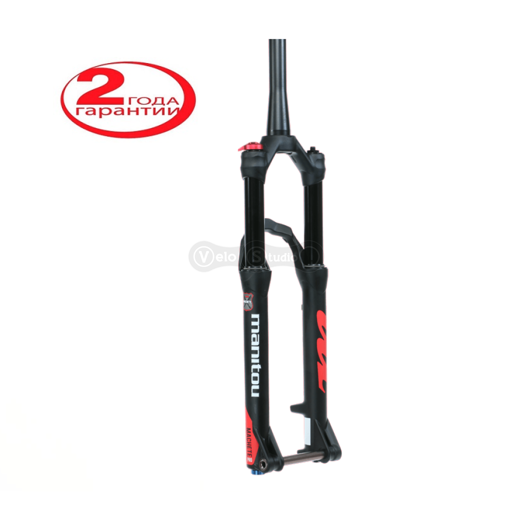 Вилка Manitou MACHETE PRO 29 120 мм 15 мм ось чёрная