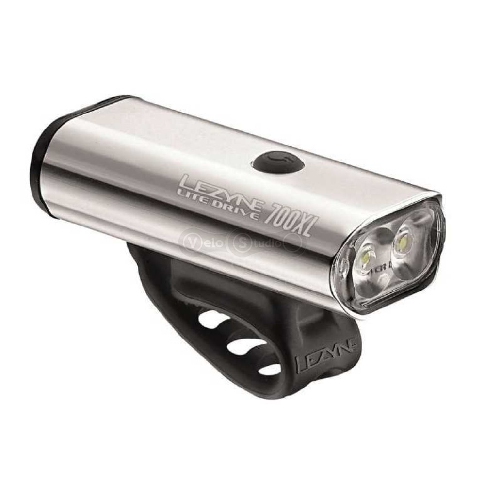Фара Lezyne LITE DRIVE 700XL USB 700 Lum хром