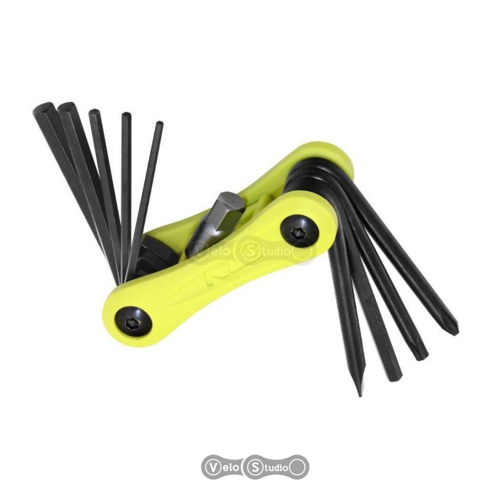 Мультитул KLS Stinger лайм 10 функций