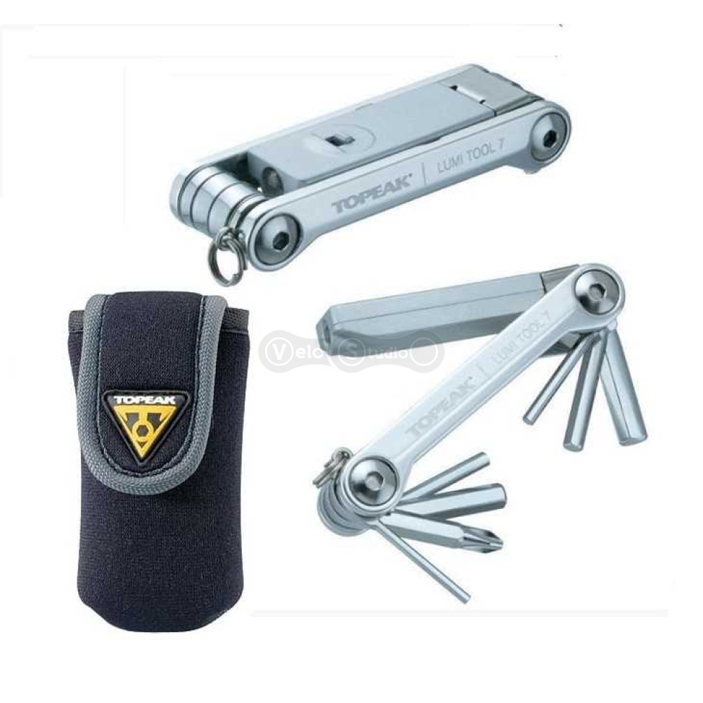 Мультитул Topeak LumiTool 7 функций с подсветкой и чехлом