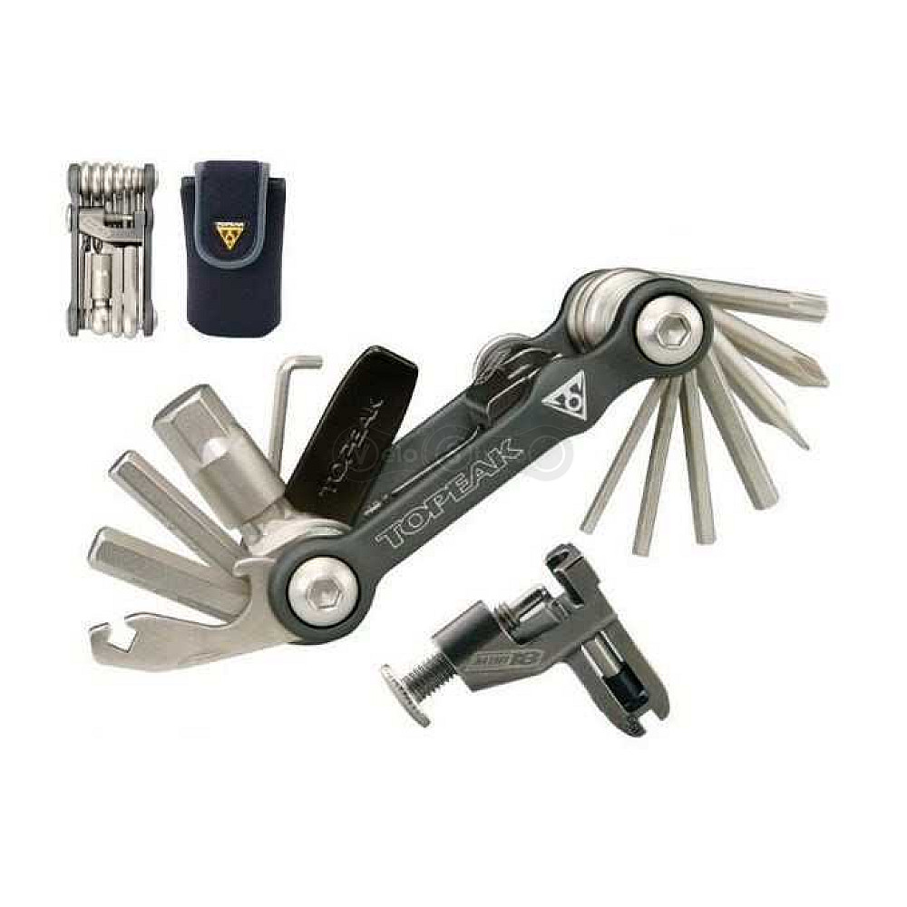 Мультитул Topeak Mini 18+ 20 функций с чехлом