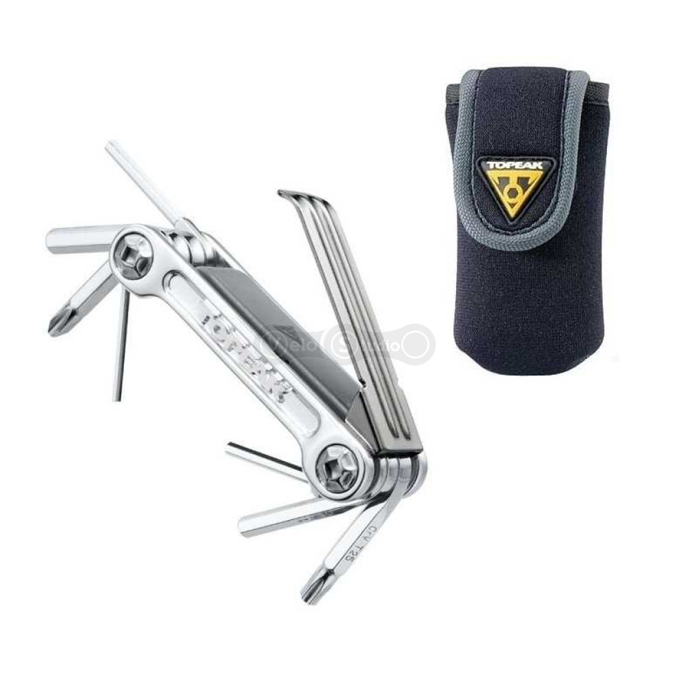 Мультитул Topeak Mini 9 Pro 9 функций с чехлом