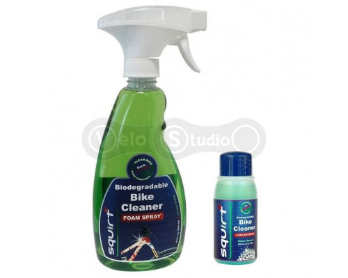 Очиститель Squirt Bike Cleaner FOAM Spray 750 мл + 60 мл концентрат