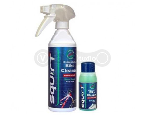 Очищувач Squirt Bike Cleaner FOAM Spray 750 мл + 60 мл концентрат
